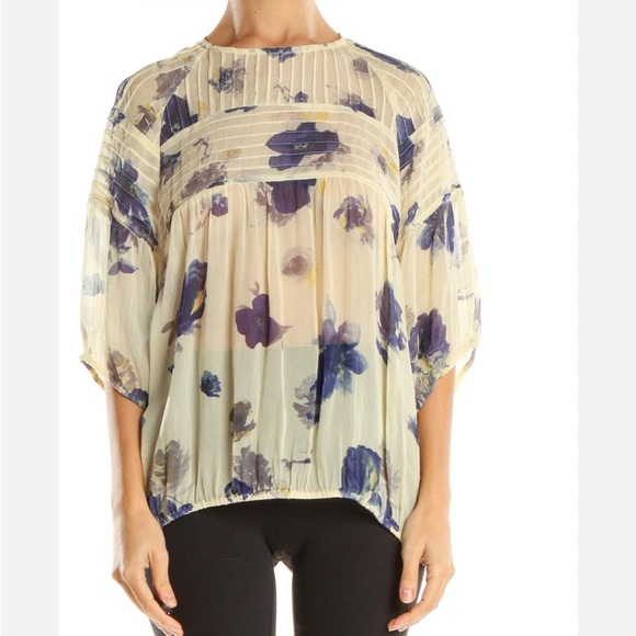 One Fine Day - Floral Retro Top - Picture 2 of 10